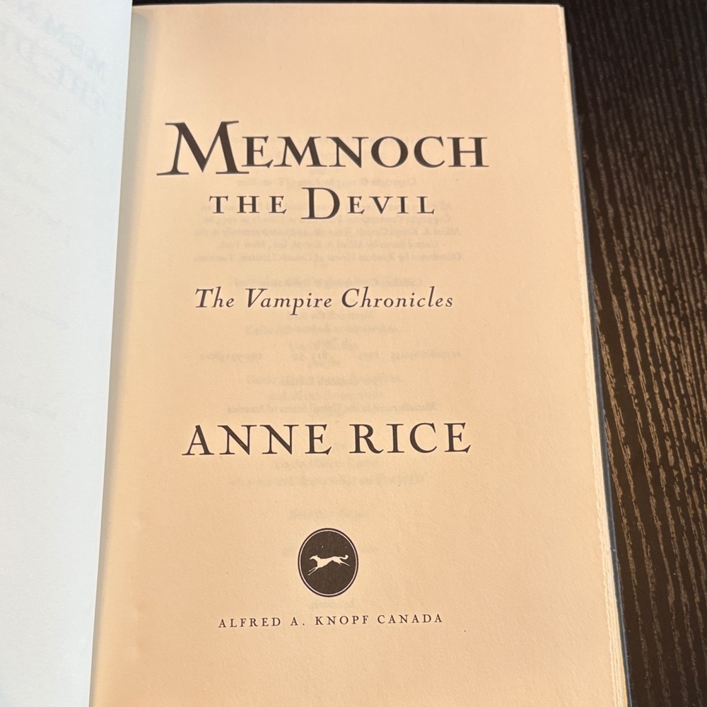 Memnoch The Devil by Anne Rice - Picture 4 of 8
